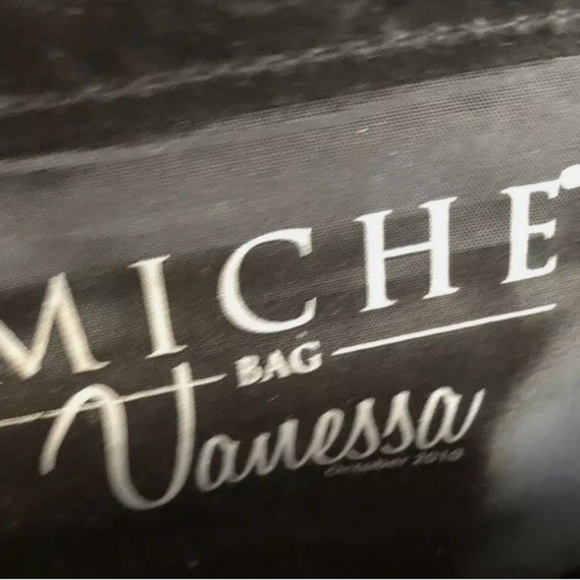 Miche Prima Bag Shells Black And Cream Floral - Picture 3 of 5